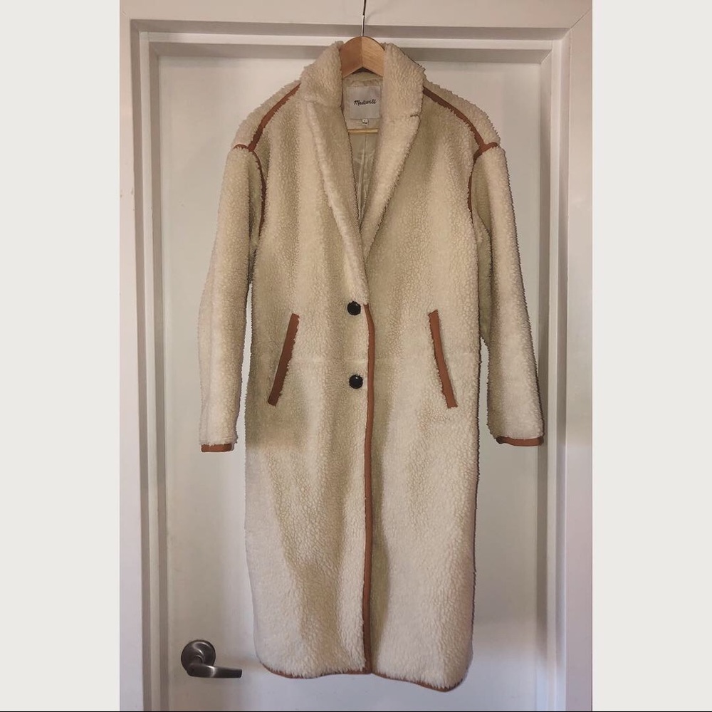 Madewell/J-crew Sherpa Jacket